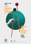 Cartell Concert Música als pobles